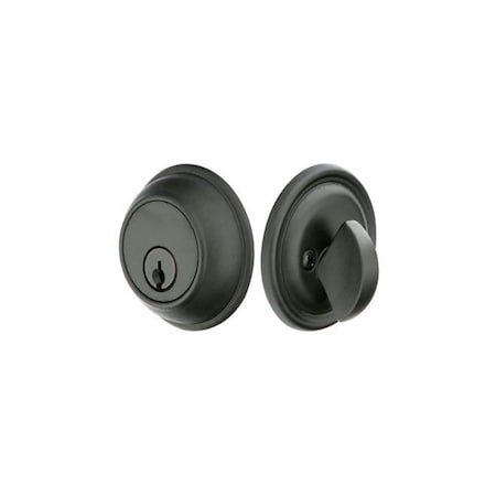 Emtek Flat Black Deadbolt 8471FB 8471FB